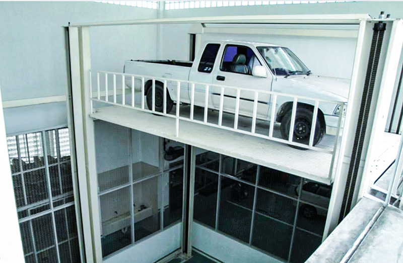 地下車庫另類玩法，你見過這樣的地坑式停車設備嗎？